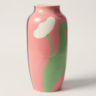 Day and Night Vase with Flowers