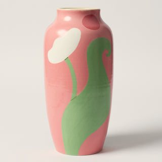 Day and Night Vase with Flowers