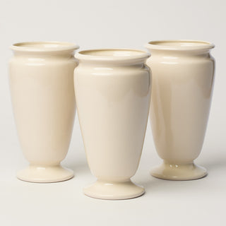 Cornet Vase, Raffia