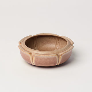 Large Flower Dish, Hazelnut