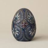 Handcrafted ceramic egg by Rookwood Pottery