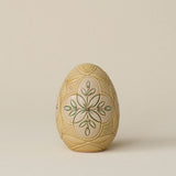 Handcrafted ceramic egg by Rookwood Pottery