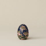 Handcrafted ceramic egg by Rookwood Pottery