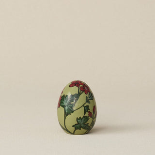 Backside of the one-of-a-kind egg.