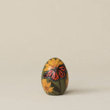 Handcrafted ceramic egg by Rookwood Pottery