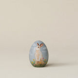 Handcrafted ceramic egg by Rookwood Pottery