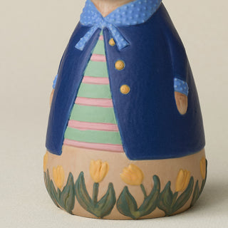 Close-up details of the one-of-a-kind bunny.
