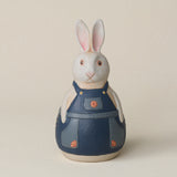 Hand-thrown and hand-glazed ceramic bunny by Rookwood Pottery