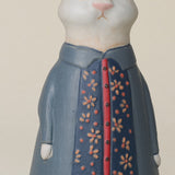 Close-up details of the one-of-a-kind bunny.