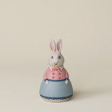 Hand-thrown and hand-glazed ceramic bunny by Rookwood Pottery