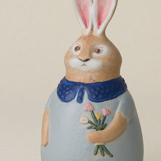 Close-up details of the one-of-a-kind bunny.