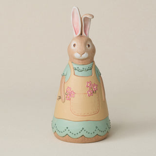 Hand-thrown and hand-glazed ceramic bunny by Rookwood Pottery