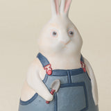 Close-up details of the one-of-a-kind bunny.