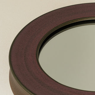 Close-up details of the one-of-a-kind mirror.