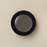 Hand-thrown and hand-glazed ceramic wall mirror by Rookwood Pottery