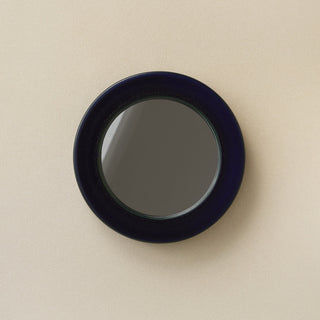 Hand-thrown and hand-glazed ceramic wall mirror by Rookwood Pottery
