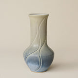 Hand-thrown and hand-glazed ceramic vase by Rookwood Pottery