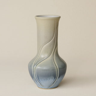 Close-up details of the one-of-a-kind vase.
