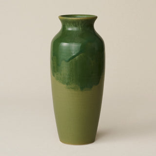 Hand-thrown and hand-glazed ceramic vase by Rookwood Pottery
