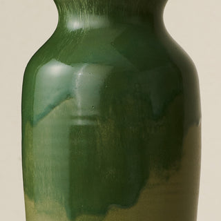 Close-up details of the one-of-a-kind vase.