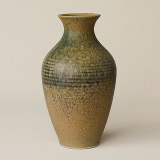Hand-thrown and hand-glazed ceramic vase by Rookwood Pottery