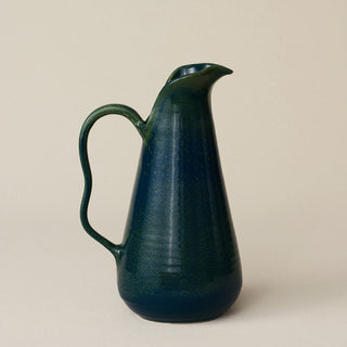 Close-up details of the one-of-a-kind pitcher.