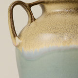 Close-up details of the one-of-a-kind vase.