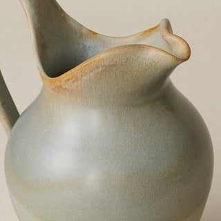 Close-up details of the one-of-a-kind pitcher.