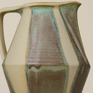 Close-up details of the one-of-a-kind pitcher.