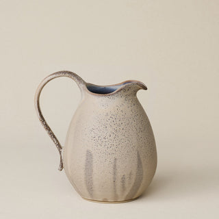 Close-up details of the one-of-a-kind pitcher.