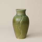 Hand-thrown and hand-glazed ceramic vase by Rookwood Pottery