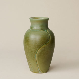 Close-up details of the one-of-a-kind vase.