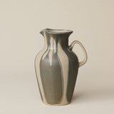 Hand-thrown and hand-glazed ceramic pitcher by Rookwood Pottery