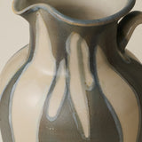 Close-up details of the one-of-a-kind pitcher.