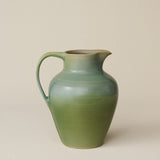 Close-up details of the one-of-a-kind pitcher.