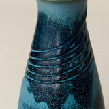 Close-up details of the one-of-a-kind vase.