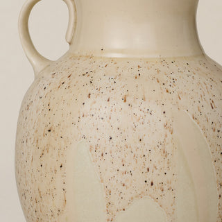 Close-up details of the one-of-a-kind vase.
