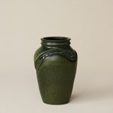 Close-up details of the one-of-a-kind vase.