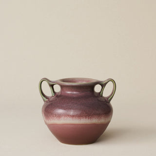 Hand-thrown and hand-glazed ceramic vase by Rookwood Pottery