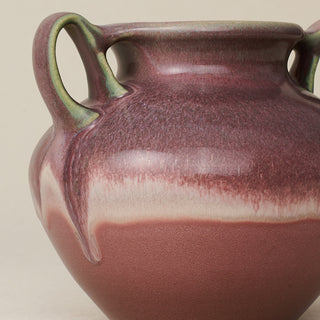 Close-up details of the one-of-a-kind vase.