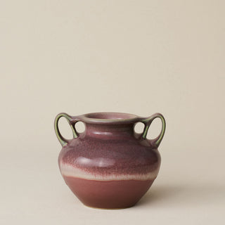 Close-up details of the one-of-a-kind vase.