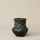 Hand-thrown and hand-glazed ceramic vase by Rookwood Pottery