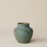 Hand-thrown and hand-glazed ceramic vase by Rookwood Pottery