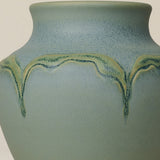 Close-up details of the one-of-a-kind vase.