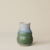 Close-up details of the one-of-a-kind vase.