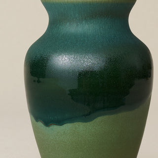 Close-up details of the one-of-a-kind vase.
