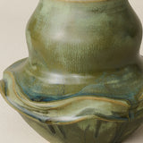 Close-up details of the one-of-a-kind vase.