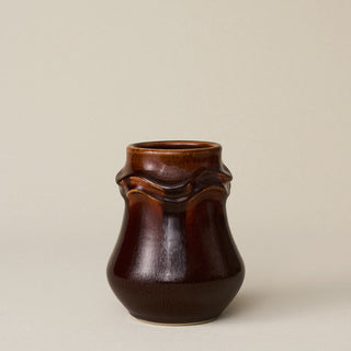 Close-up details of the one-of-a-kind vase.