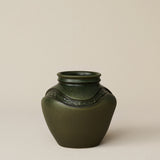 Close-up details of the one-of-a-kind vase.