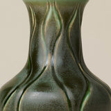 Close-up details of the one-of-a-kind vase.